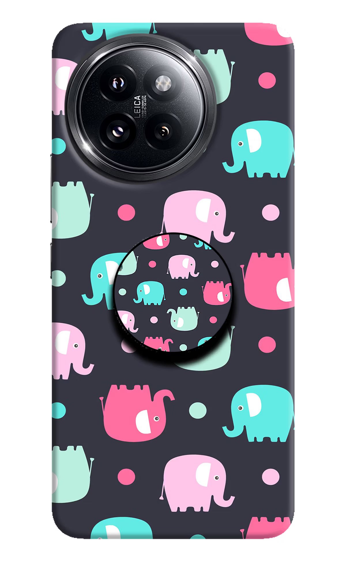 Baby Elephants Xiaomi 14 Civi Pop Case by Casekaro