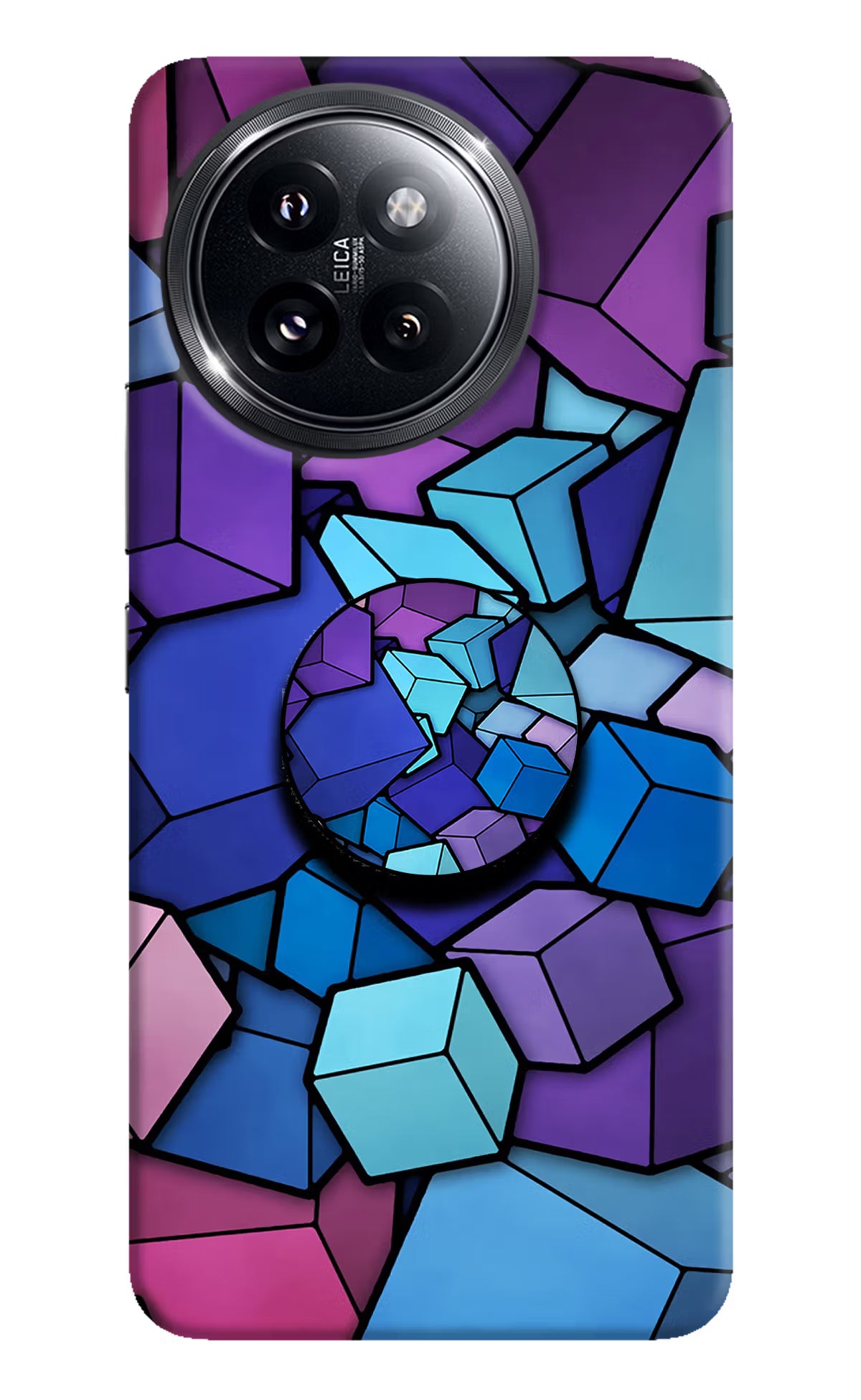Cubic Abstract Xiaomi 14 Civi Pop Case by Casekaro