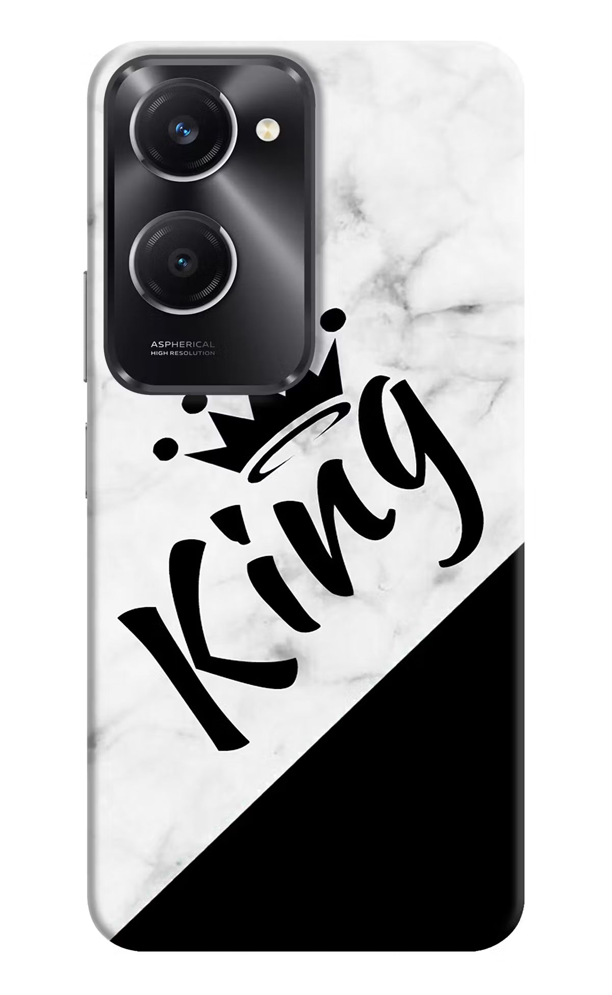 King Vivo T3 Lite 5G Hard Case Back Cover by Casekaro