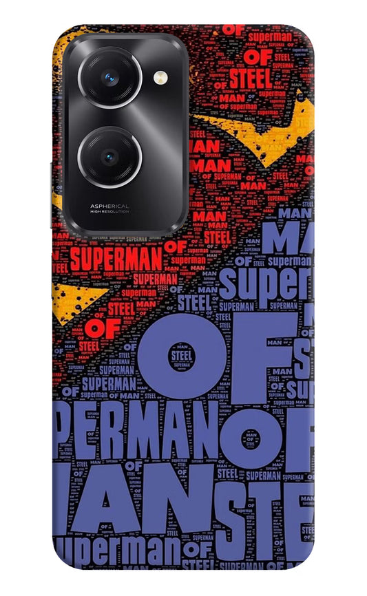 Superman Vivo T3 Lite 5G Hard Case Back Cover by Casekaro