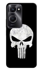 Punisher Skull Vivo T3 Lite 5G Hard Case Back Cover by Casekaro