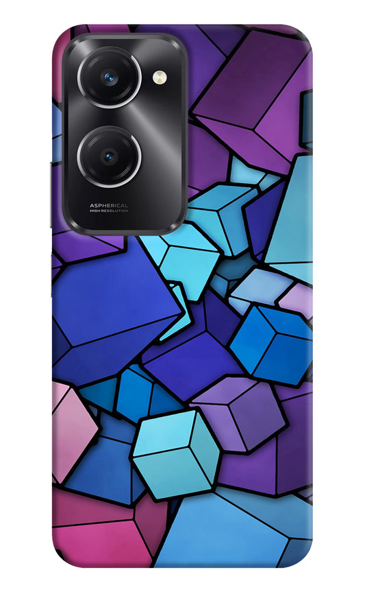 Cubic Abstract Vivo T3 Lite 5G Back Cover