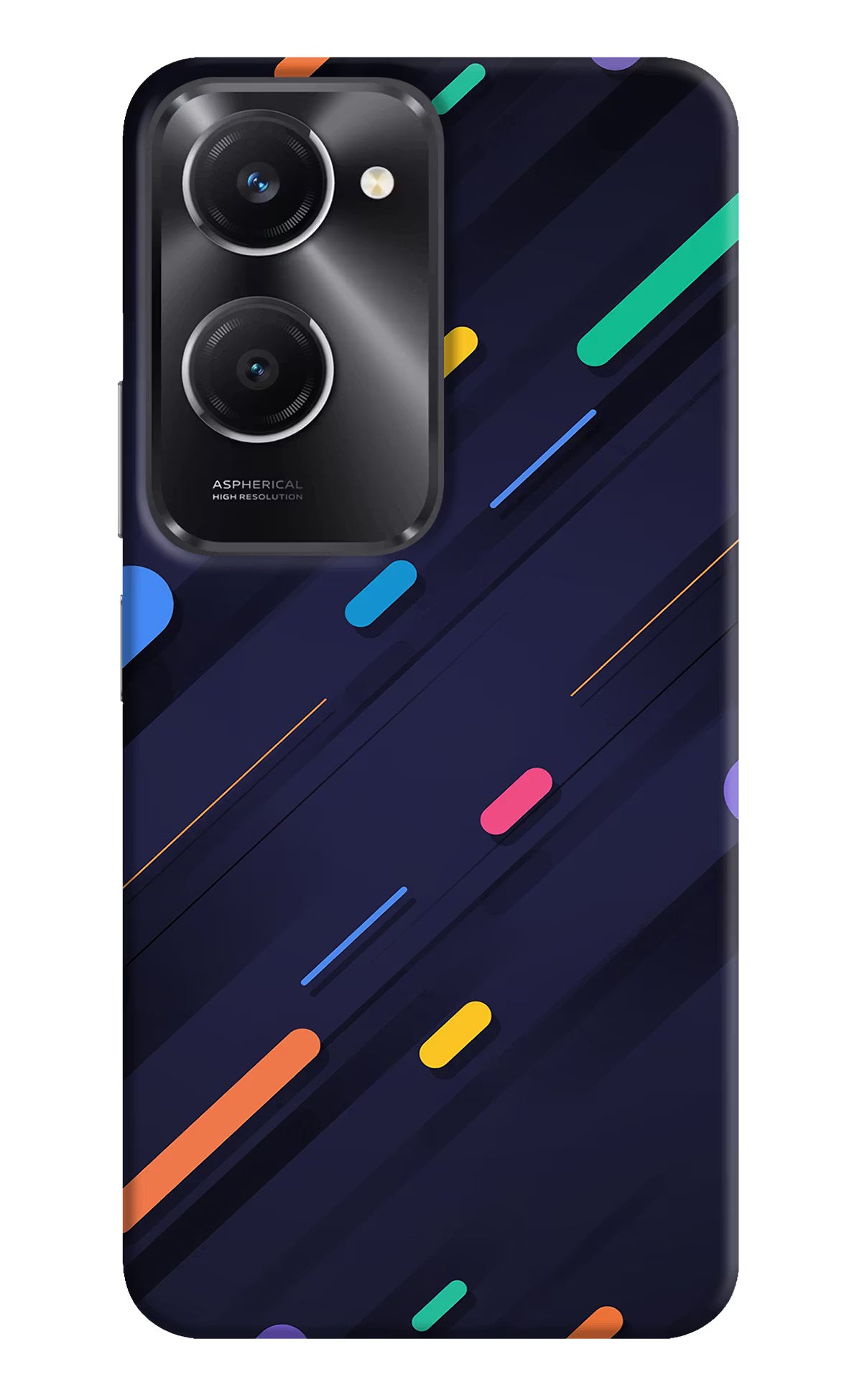 Abstract Design Vivo T3 Lite 5G Hard Case Back Cover by Casekaro