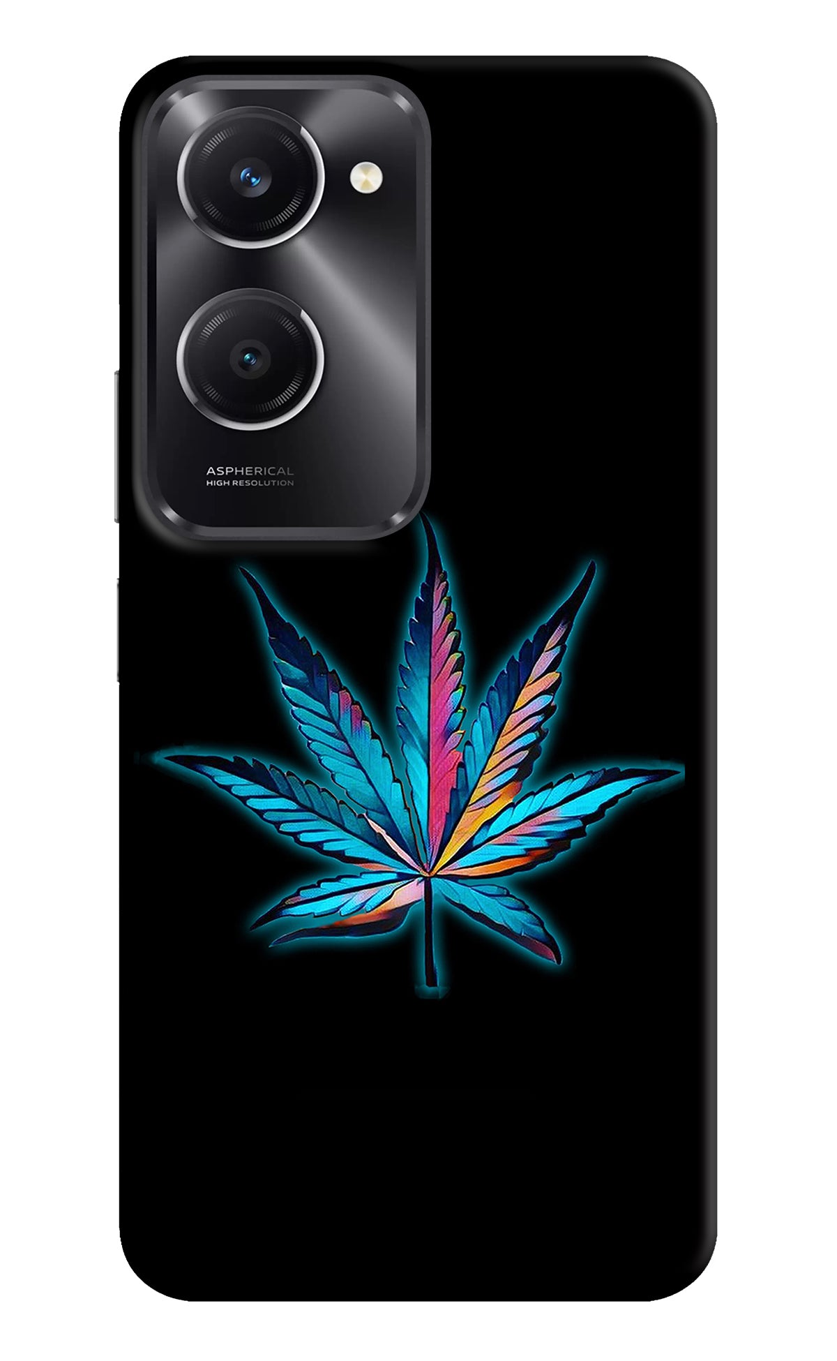 Weed Vivo T3 Lite 5G Back Cover