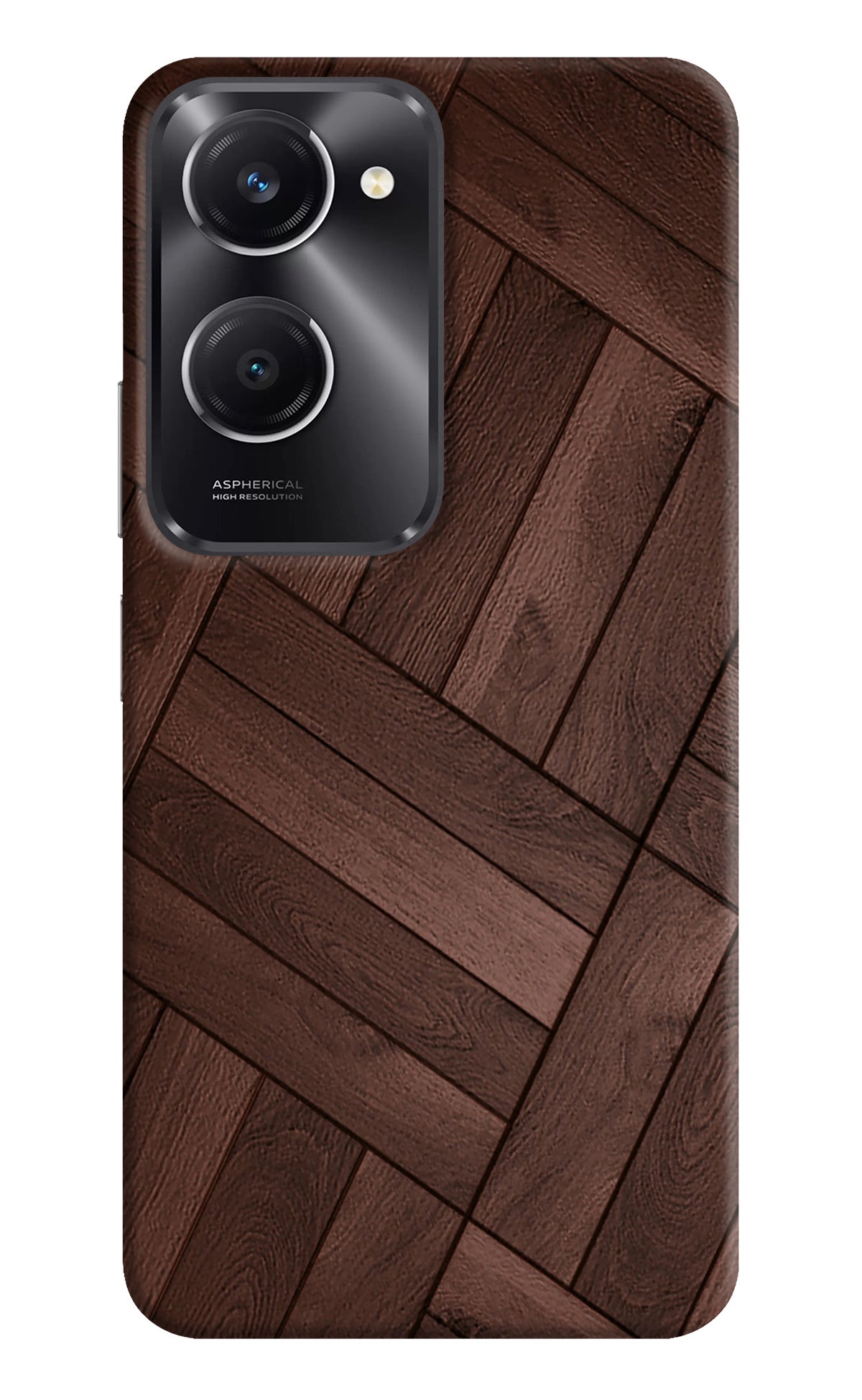 Wooden Texture Design Vivo T3 Lite 5G Back Cover