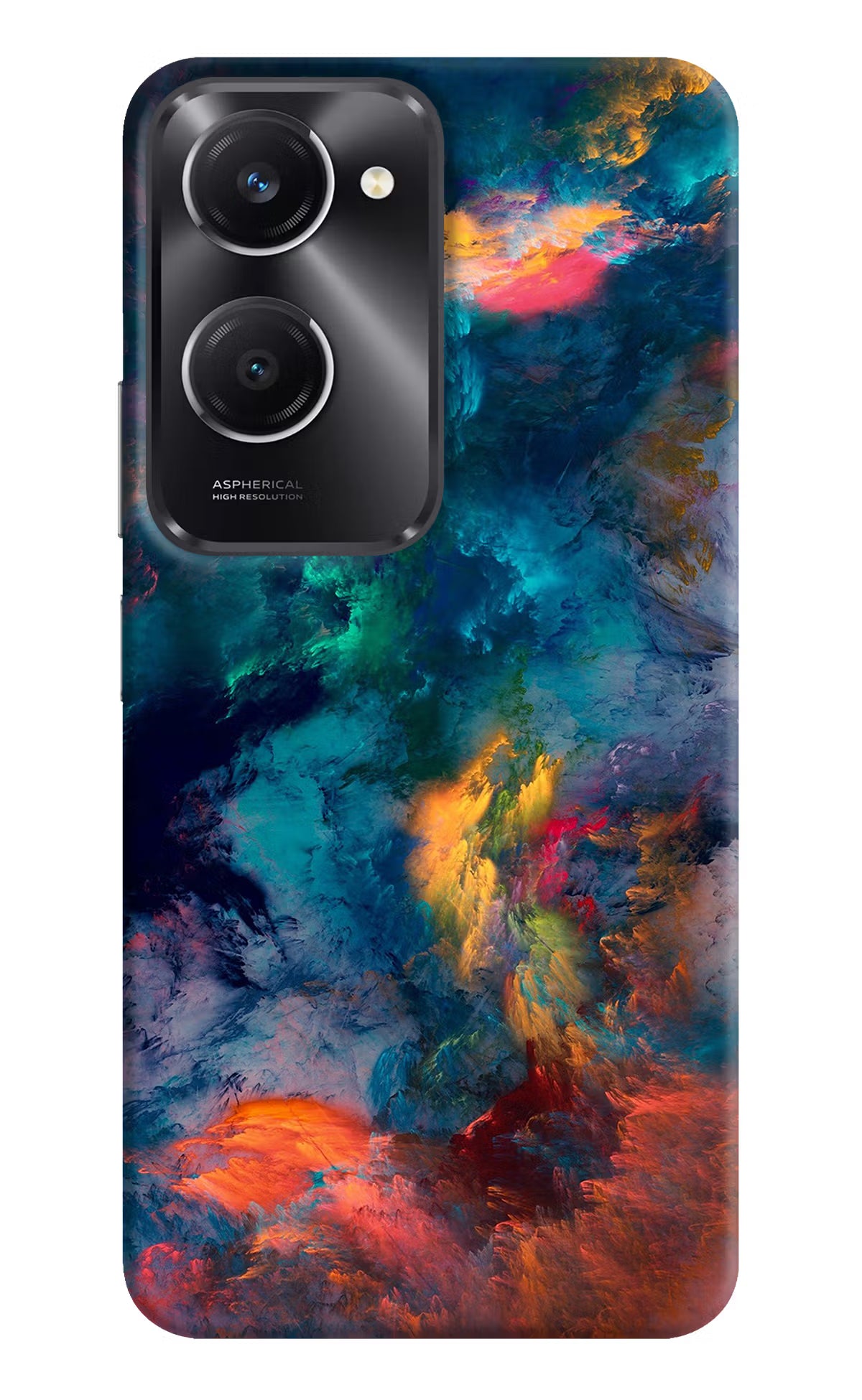 Artwork Paint Vivo T3 Lite 5G Hard Case Back Cover by Casekaro