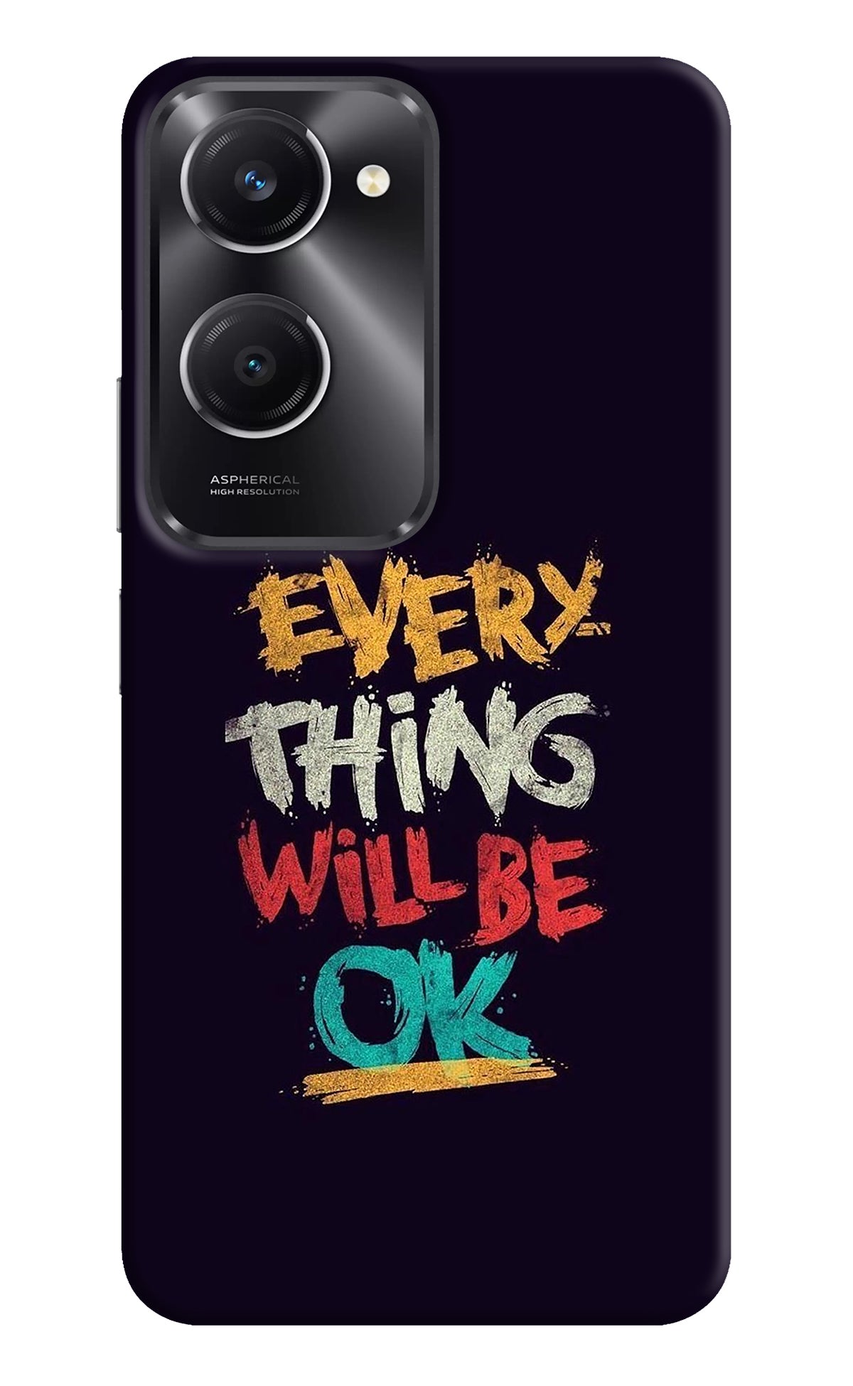 Everything Will Be Ok Vivo T3 Lite 5G Back Cover