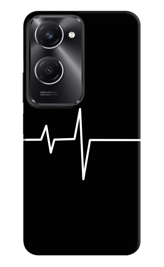 Heart Beats Vivo T3 Lite 5G Hard Case Back Cover by Casekaro