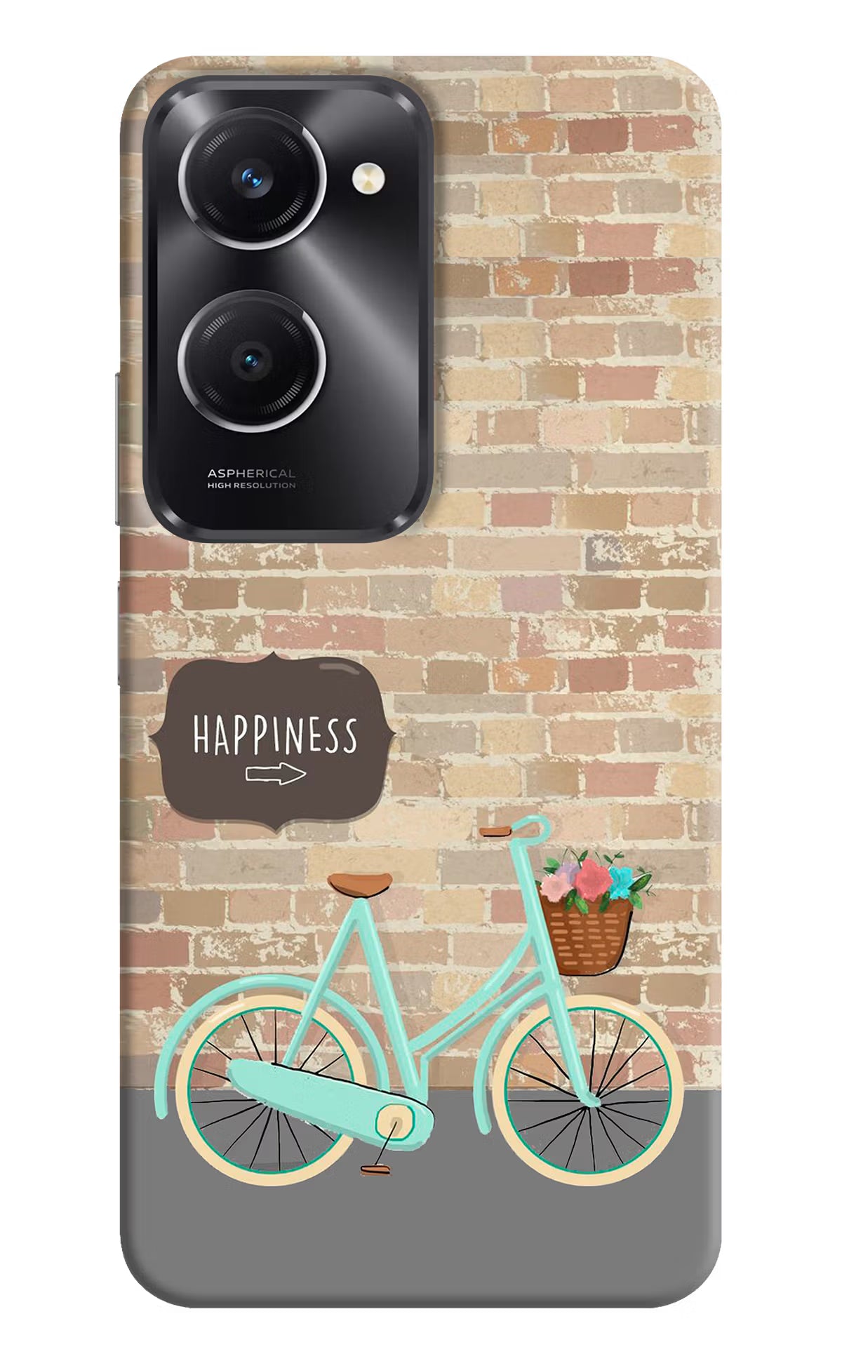 Happiness Artwork Vivo T3 Lite 5G Hard Case Back Cover by Casekaro