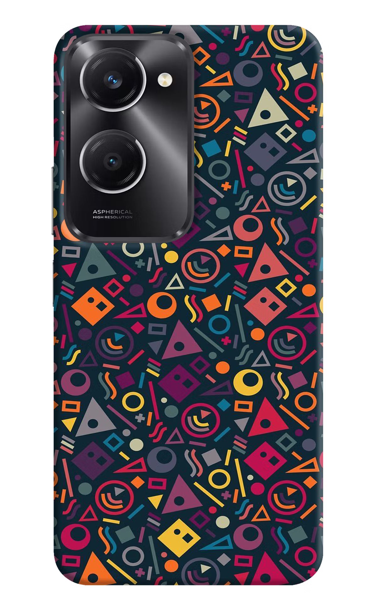 Geometric Abstract Vivo T3 Lite 5G Hard Case Back Cover by Casekaro