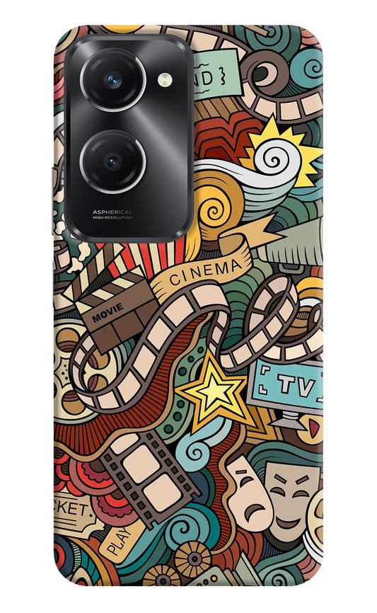 Cinema Abstract Vivo T3 Lite 5G Hard Case Back Cover by Casekaro