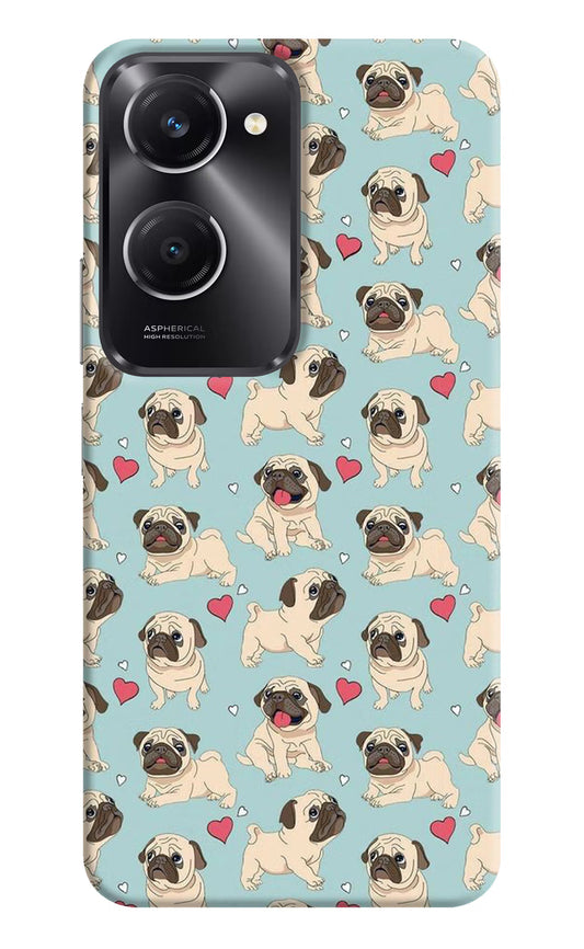 Pug Dog Vivo T3 Lite 5G Hard Case Back Cover by Casekaro