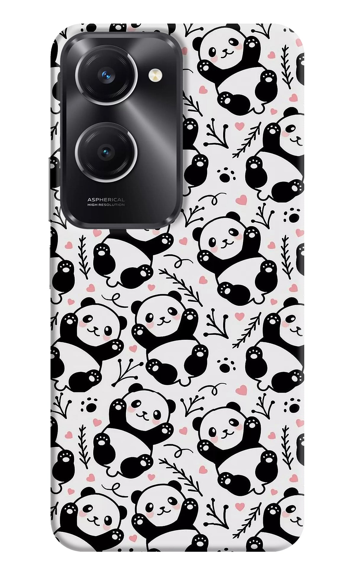 Cute Panda Vivo T3 Lite 5G Back Cover