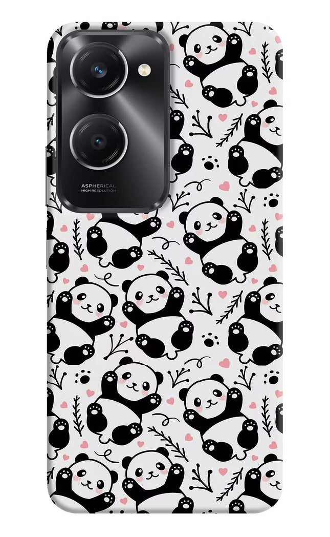 Cute Panda Vivo T3 Lite 5G Hard Case Back Cover by Casekaro