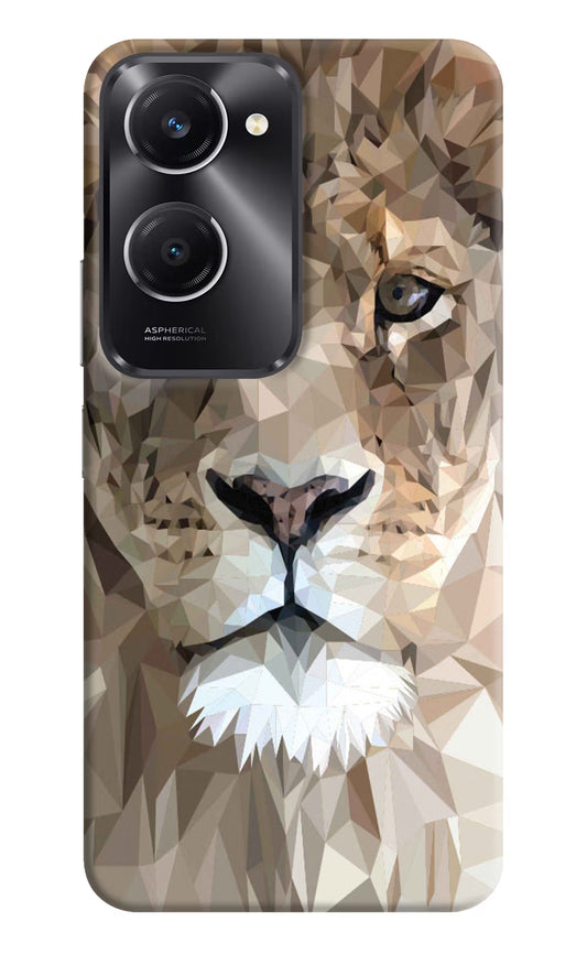 Lion Art Vivo T3 Lite 5G Hard Case Back Cover by Casekaro