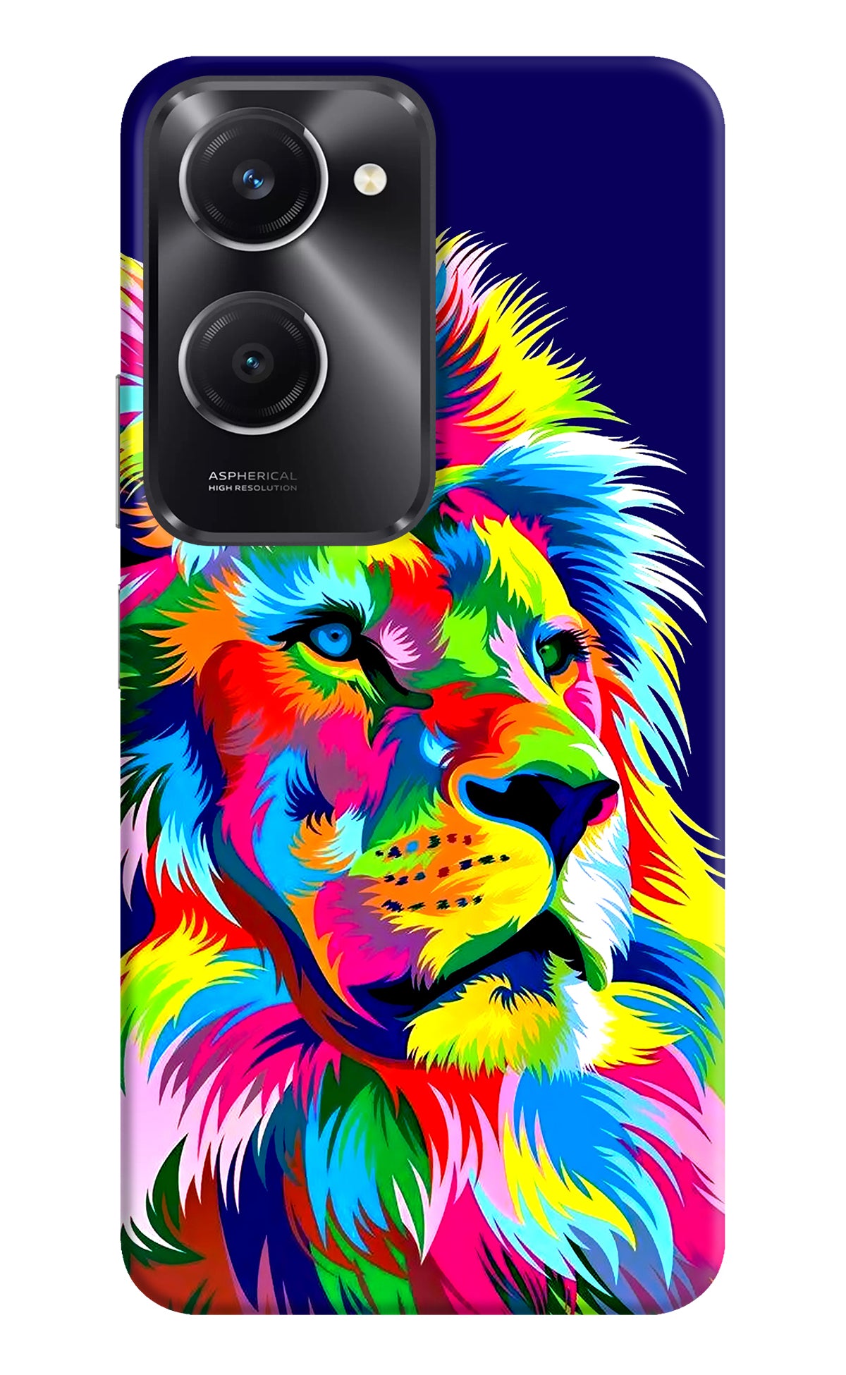 Vector Art Lion Vivo T3 Lite 5G Back Cover