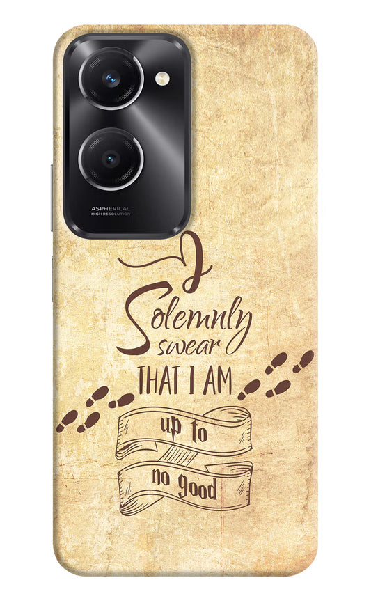 I Solemnly swear that i up to no good Vivo T3 Lite 5G Hard Case Back Cover by Casekaro