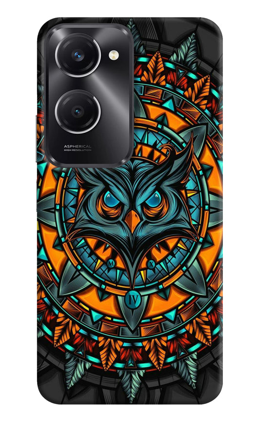 Angry Owl Art Vivo T3 Lite 5G Back Cover