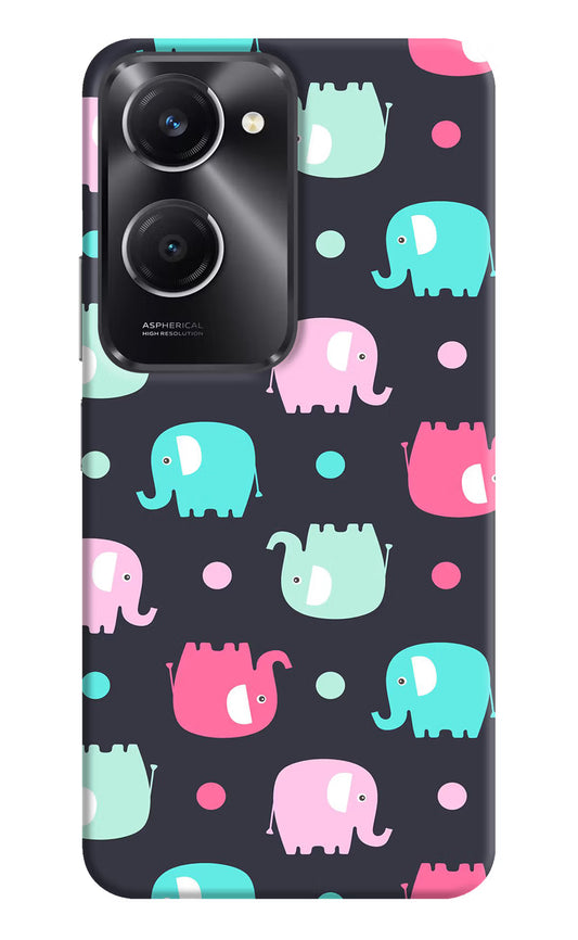 Elephants Vivo T3 Lite 5G Hard Case Back Cover by Casekaro