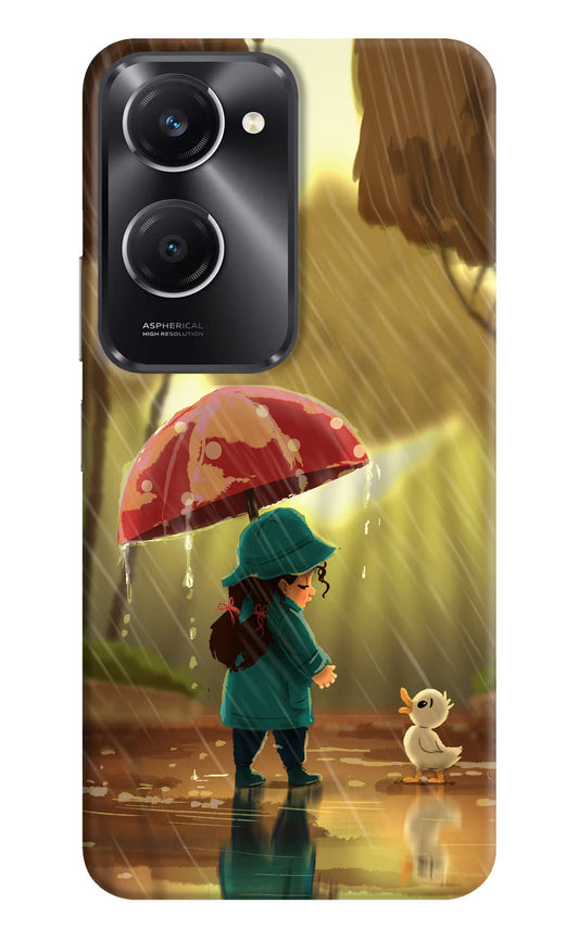 Rainy Day Vivo T3 Lite 5G Hard Case Back Cover by Casekaro