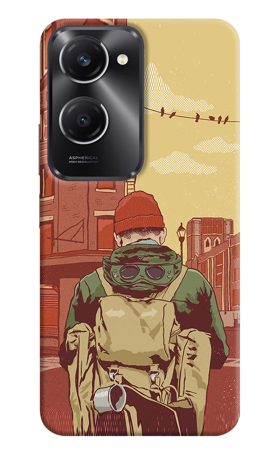 Adventurous Vivo T3 Lite 5G Back Cover, Hard case