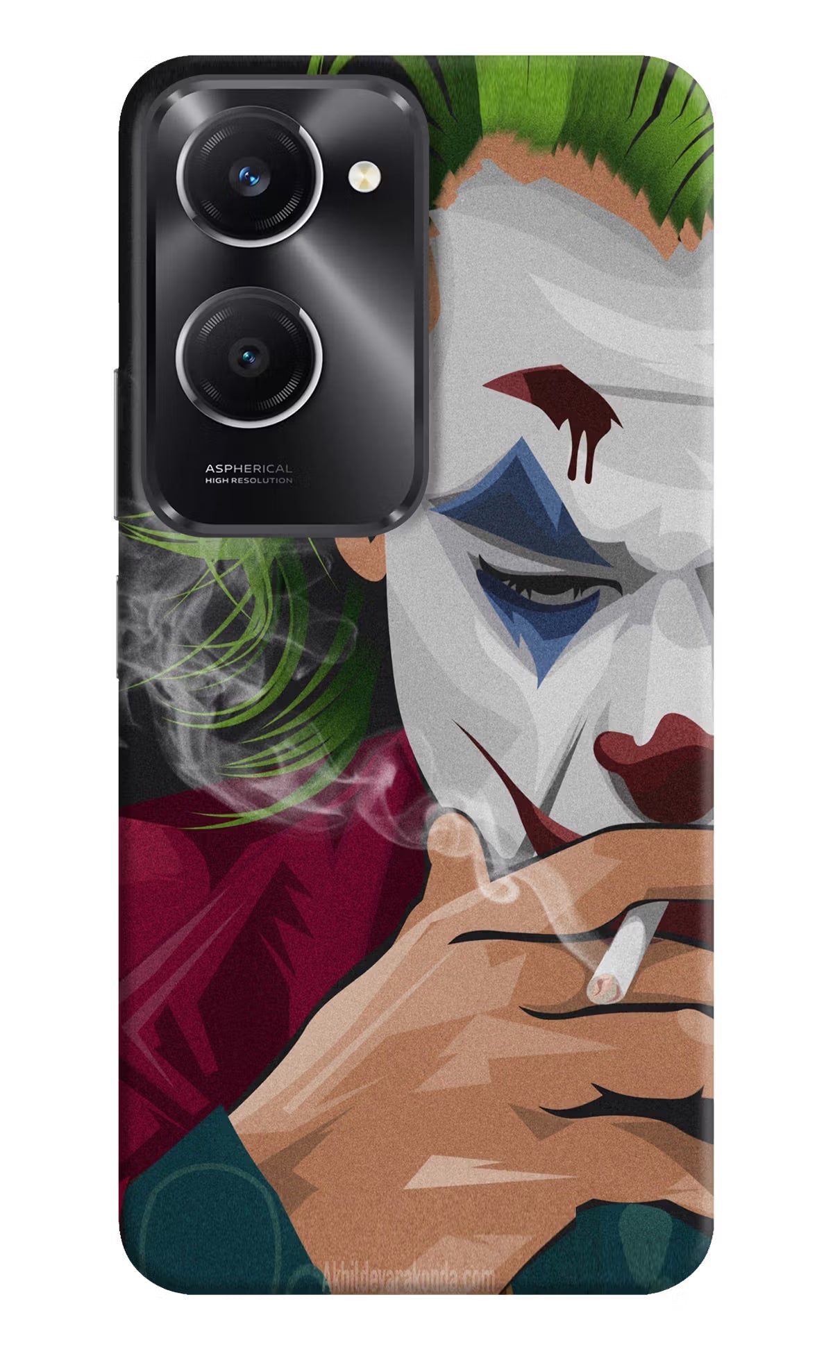 Joker Smoking Vivo T3 Lite 5G Hard Case Back Cover by Casekaro