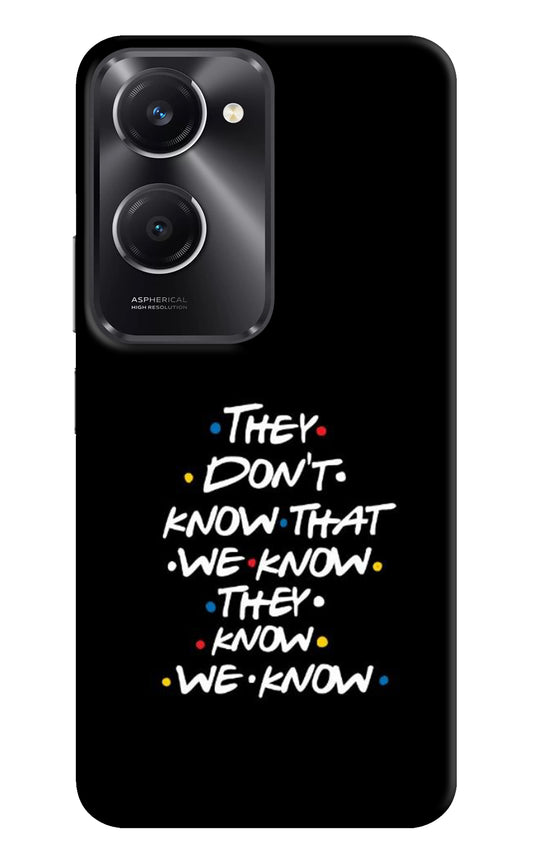 FRIENDS Dialogue Vivo T3 Lite 5G Back Cover