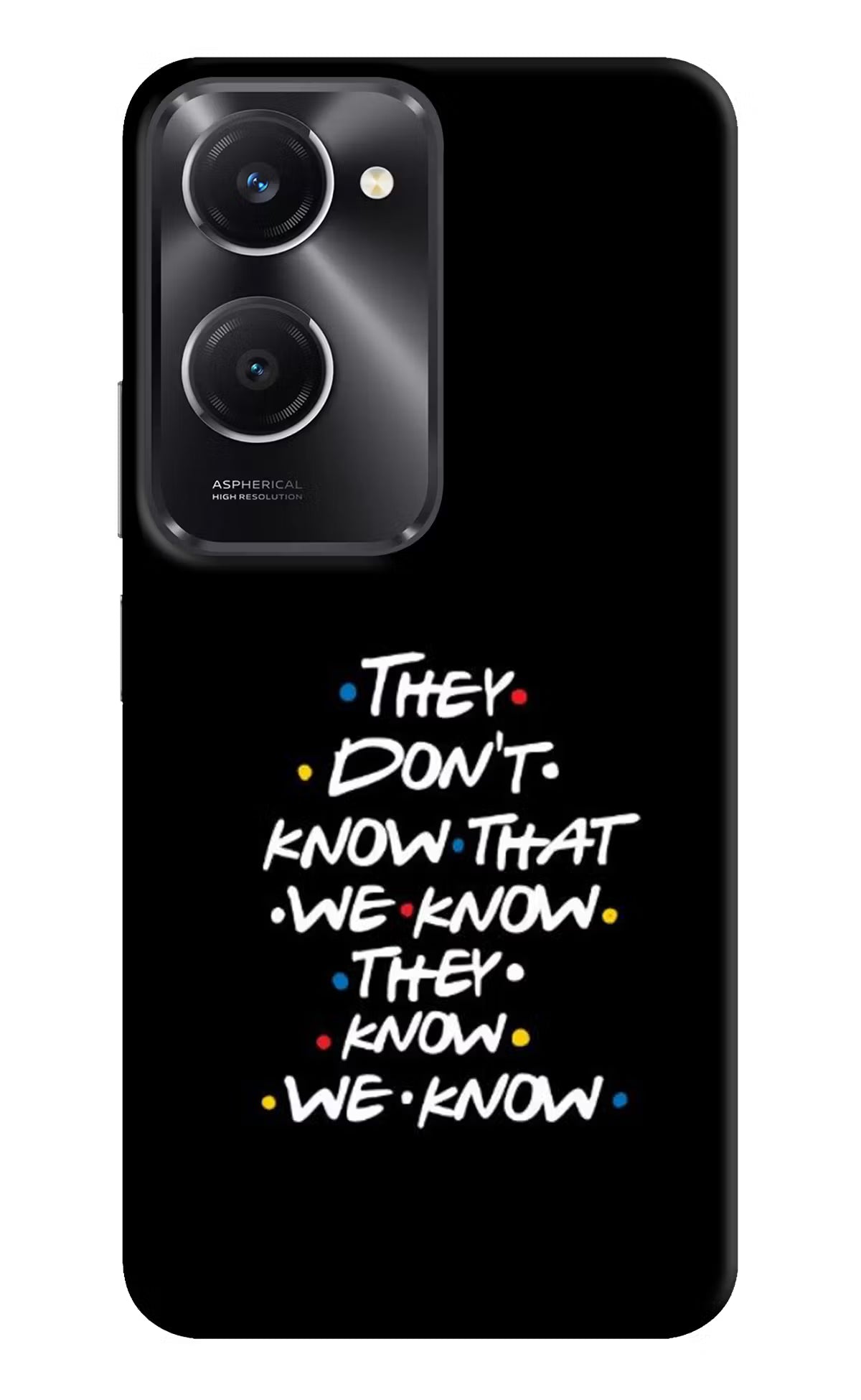 FRIENDS Dialogue Vivo T3 Lite 5G Hard Case Back Cover by Casekaro