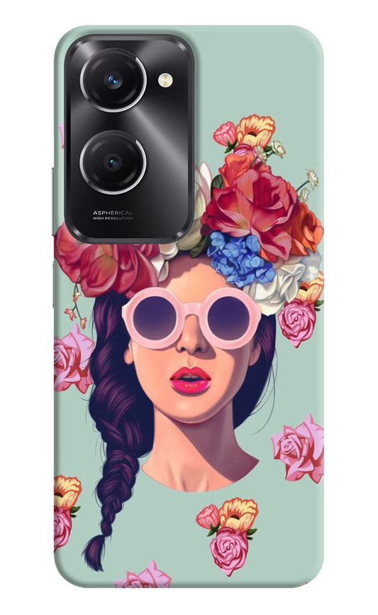 Pretty Girl Vivo T3 Lite 5G Hard Case Back Cover by Casekaro