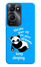 Keep Sleeping Vivo T3 Lite 5G Hard Case Back Cover by Casekaro