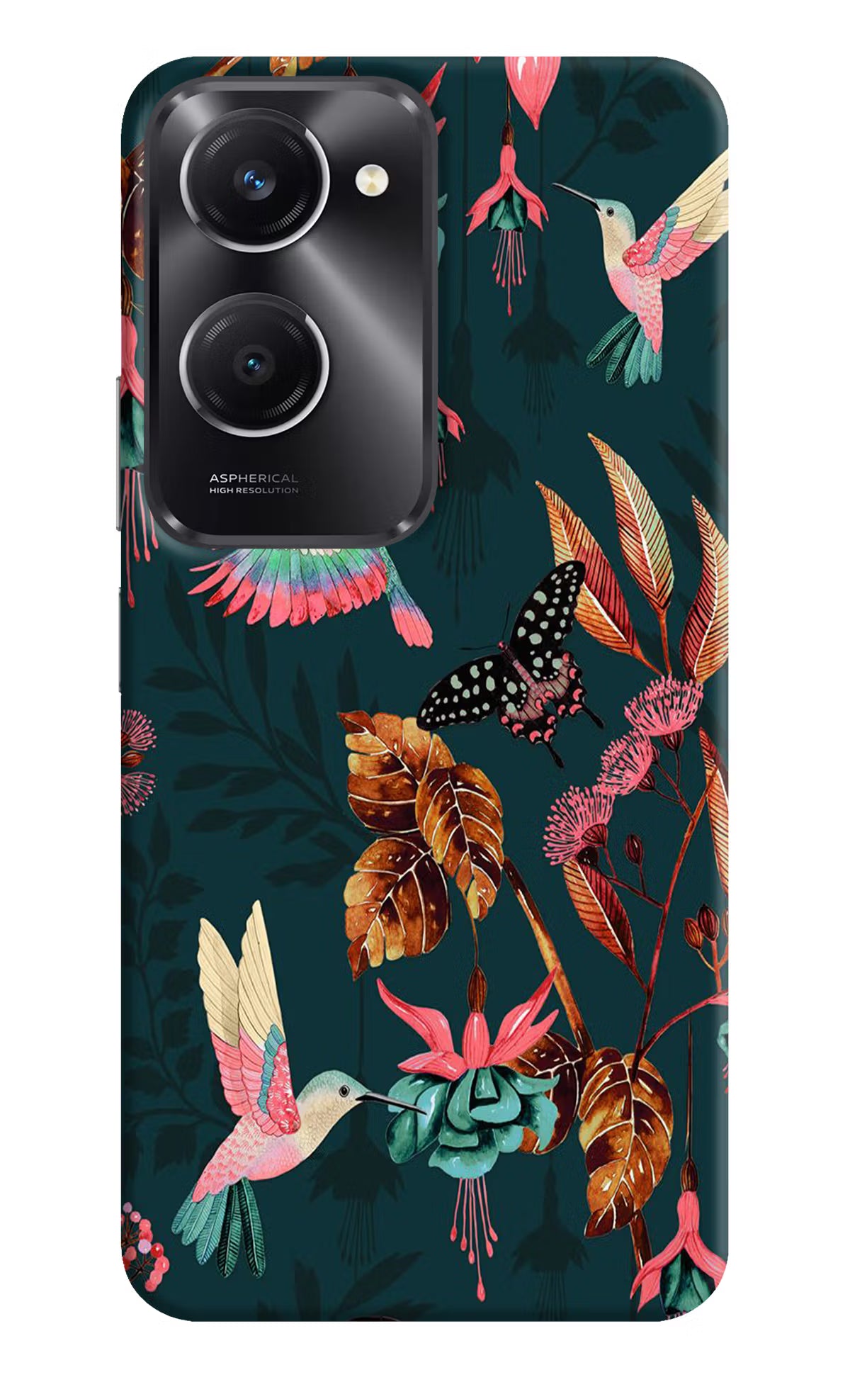 Birds Vivo T3 Lite 5G Hard Case Back Cover by Casekaro