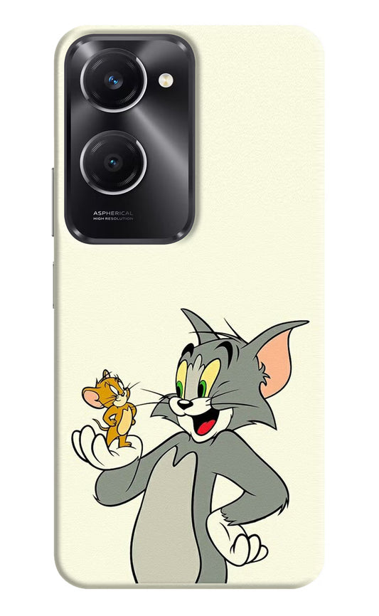 Tom & Jerry Vivo T3 Lite 5G Hard Case Back Cover by Casekaro