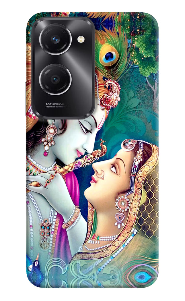 Lord Radha Krishna Vivo T3 Lite 5G Hard Case Back Cover by Casekaro