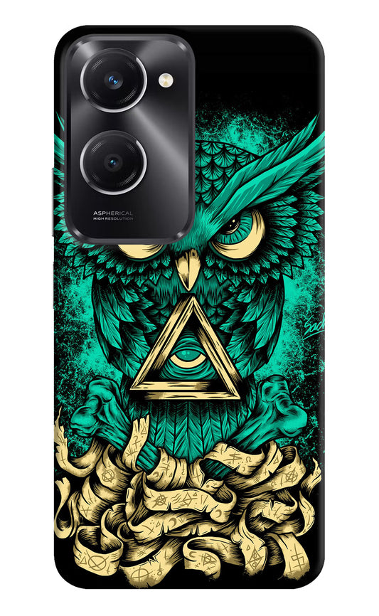 Green Owl Vivo T3 Lite 5G Hard Case Back Cover by Casekaro