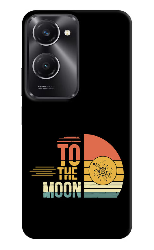 To the Moon Vivo T3 Lite 5G Hard Case Back Cover by Casekaro