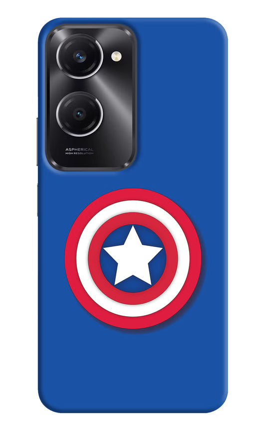 Shield Vivo T3 Lite 5G Hard Case Back Cover by Casekaro