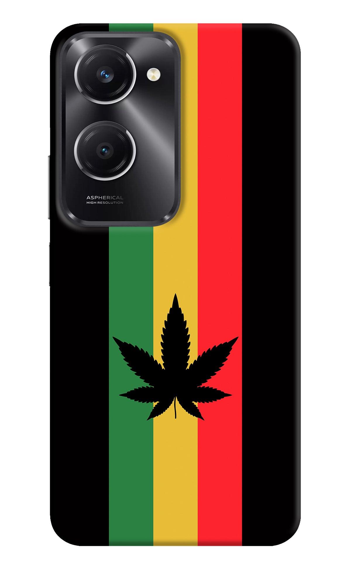 Weed Flag Vivo T3 Lite 5G Back Cover