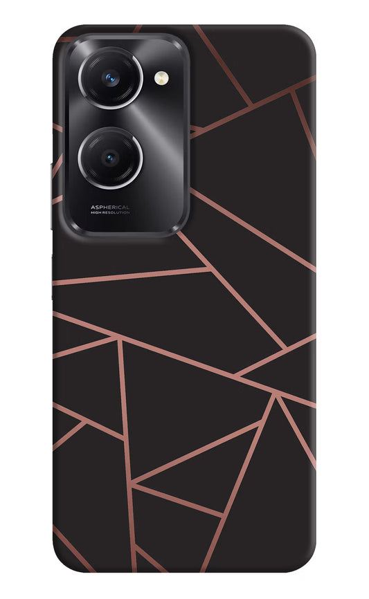 Geometric Pattern Vivo T3 Lite 5G Hard Case Back Cover by Casekaro