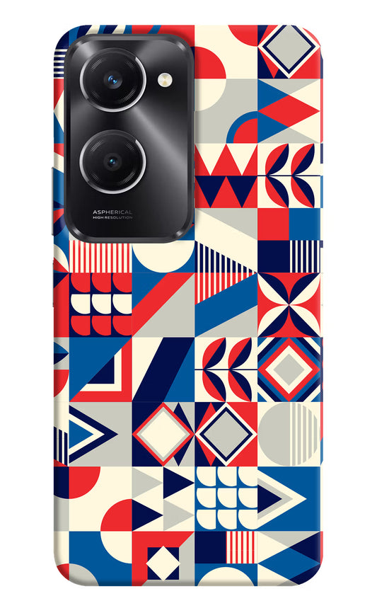Colorful Pattern Vivo T3 Lite 5G Hard Case Back Cover by Casekaro