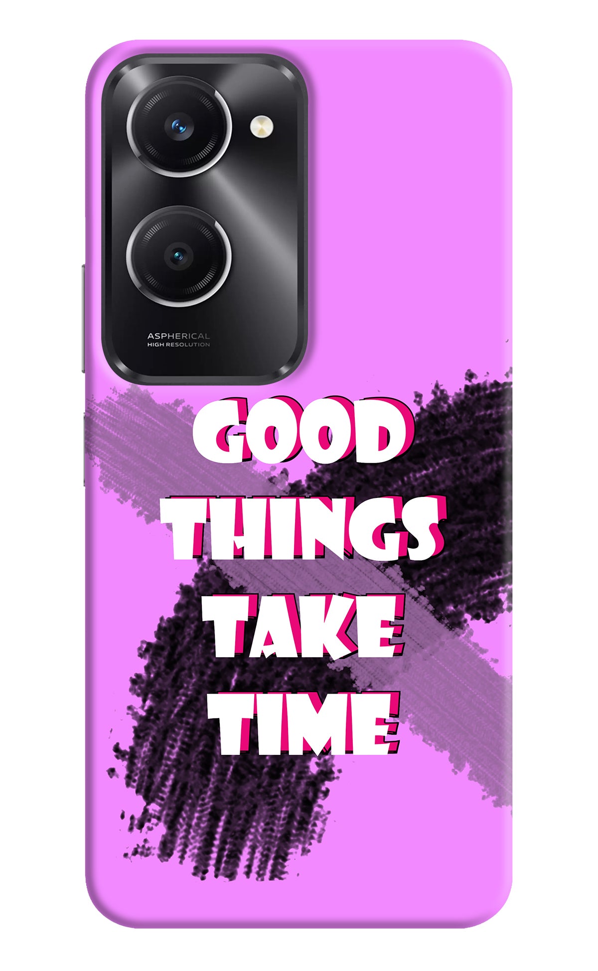 Good Things Take Time Vivo T3 Lite 5G Back Cover