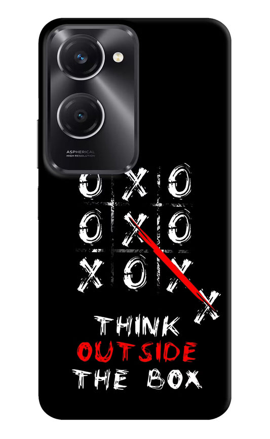 Think out of the BOX Vivo T3 Lite 5G Hard Case Back Cover by Casekaro