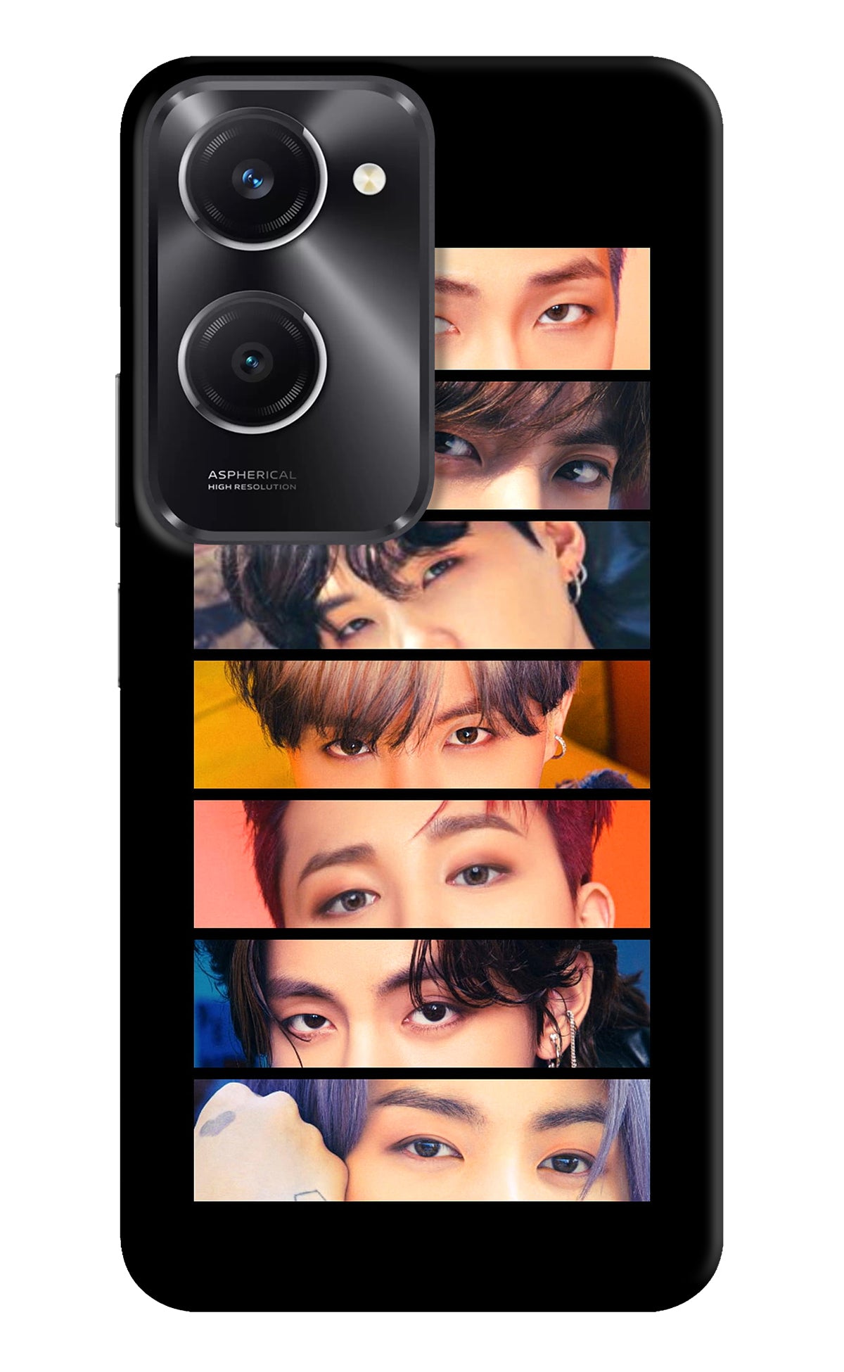 BTS Eyes Vivo T3 Lite 5G Back Cover