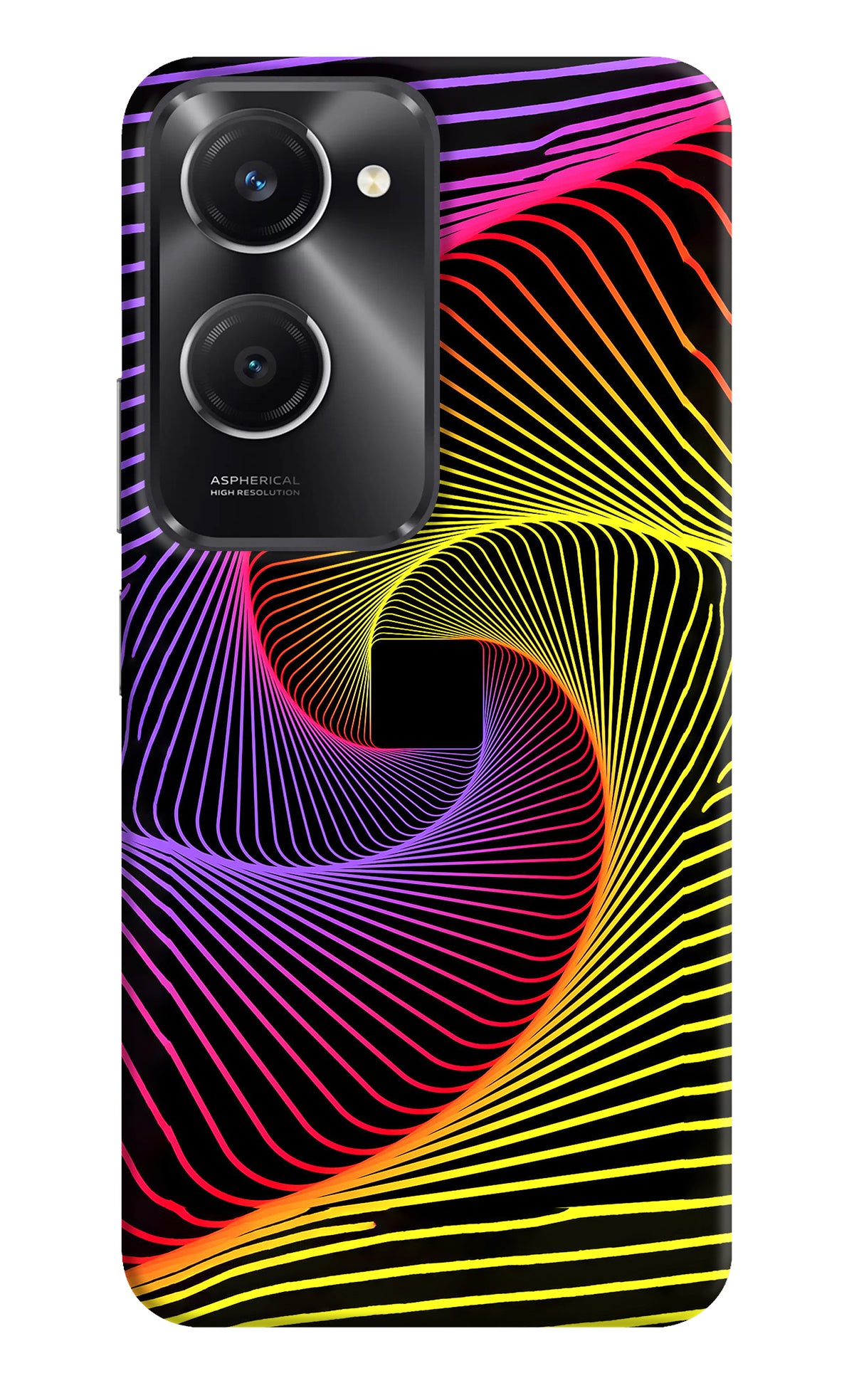 Colorful Strings Vivo T3 Lite 5G Back Cover