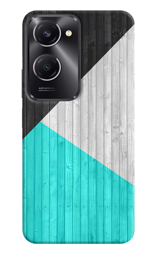 Wooden Abstract Vivo T3 Lite 5G Hard Case Back Cover by Casekaro