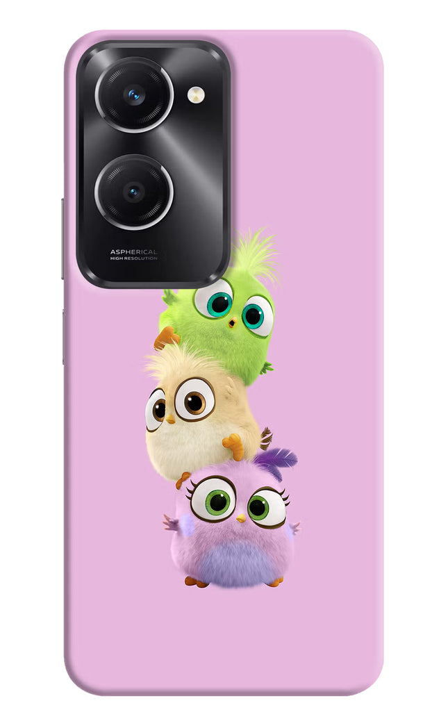 Cute Little Birds Vivo T3 Lite 5G Hard Case Back Cover by Casekaro