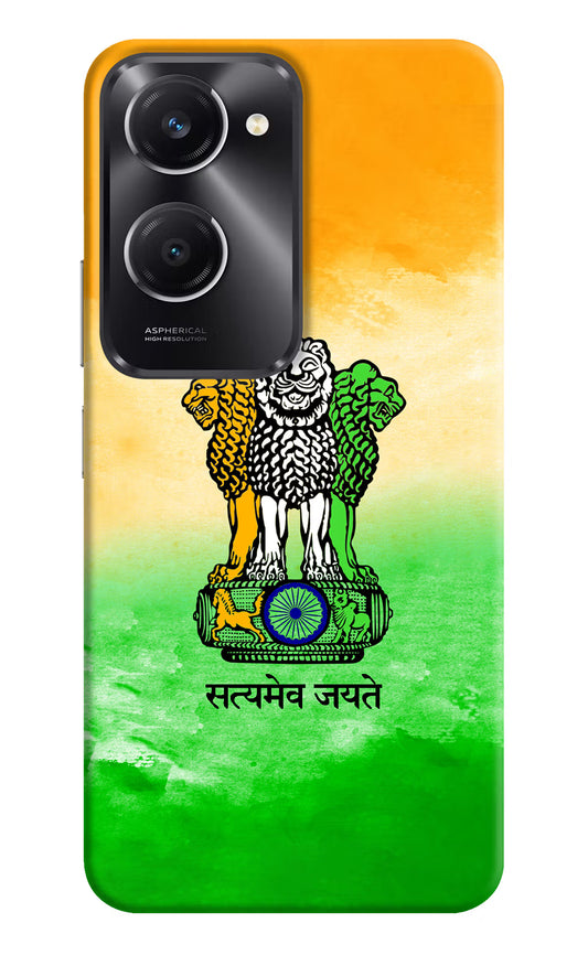 Satyamev Jayate Flag Vivo T3 Lite 5G Hard Case Back Cover by Casekaro