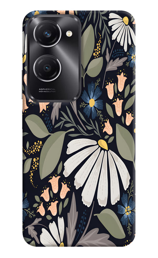 Flowers Art Vivo T3 Lite 5G Hard Case Back Cover by Casekaro