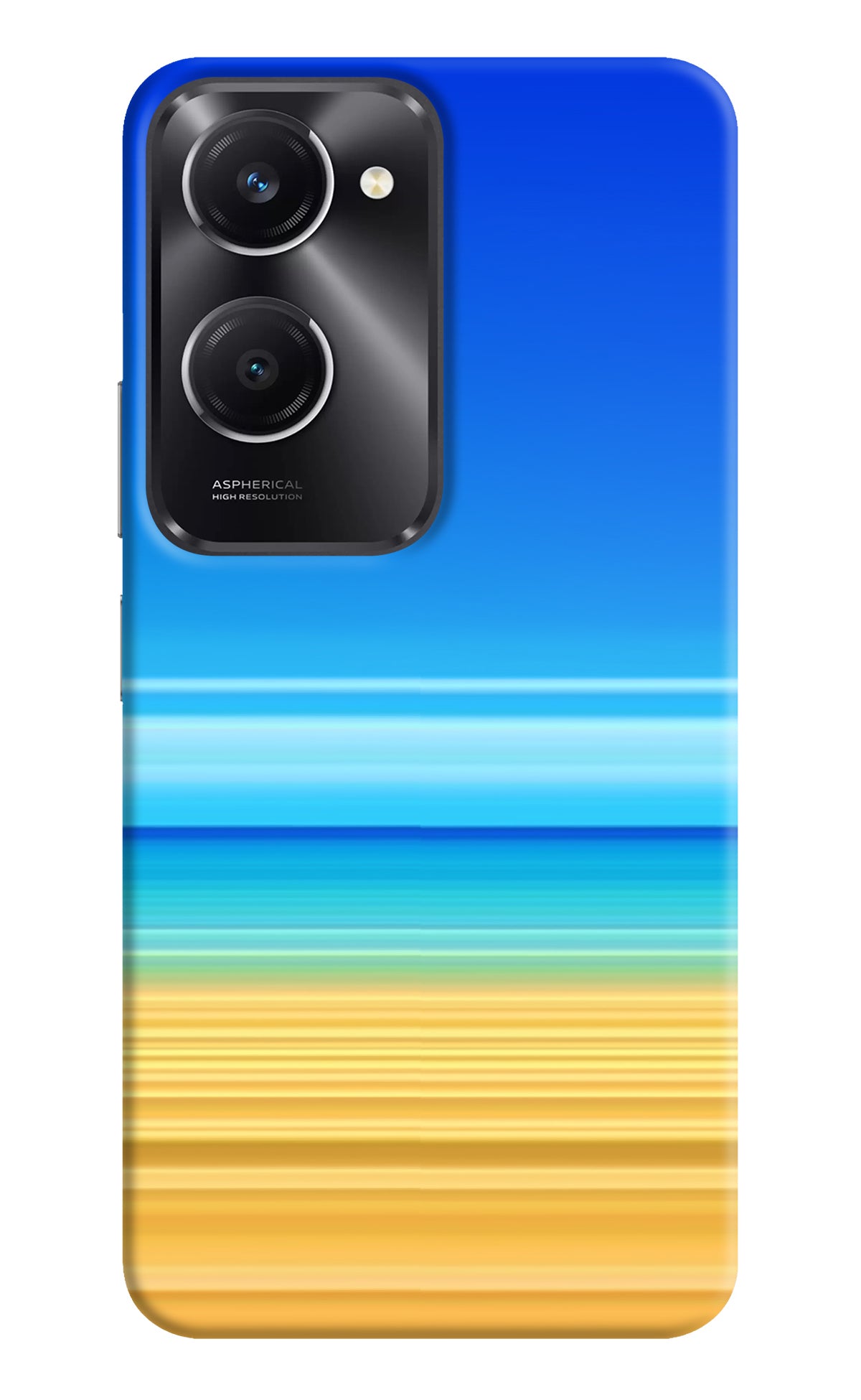 Beach Art Vivo T3 Lite 5G Back Cover