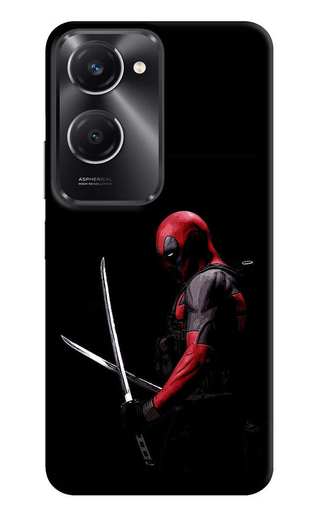Deadpool Vivo T3 Lite 5G Hard Case Back Cover by Casekaro