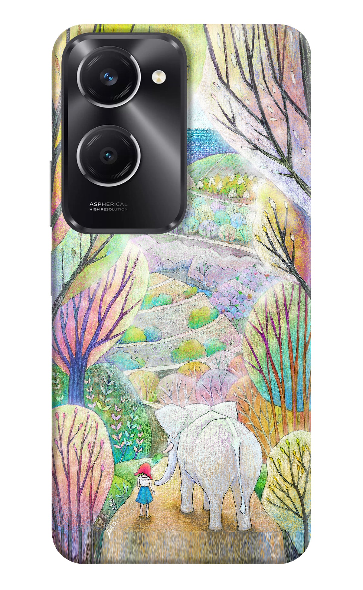 Nature Painting Vivo T3 Lite 5G Back Cover